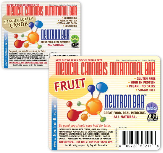 Neutron Products, Inc. - Product Labels - Neutron Bar