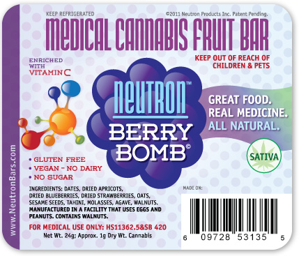 Neutron Products, Inc. - Product Label - Neutron Berry Bomb